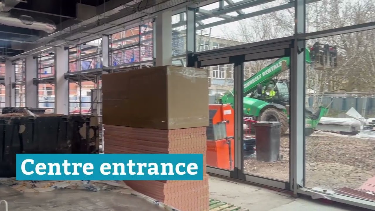 Crewe Archives Centre - building progress