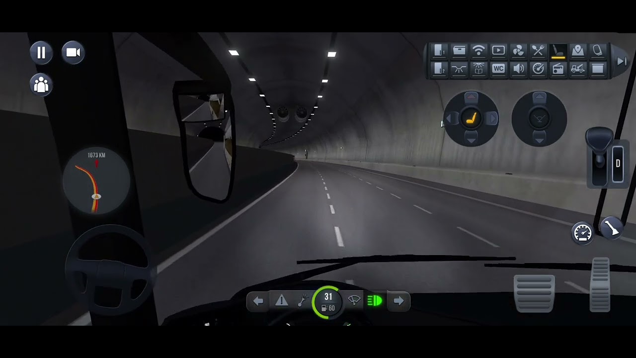 Kashmir to Chennai 3/4 Bus Games Bus Simulator Ultimate - Mobile Gameplay | Coach Bus Driving