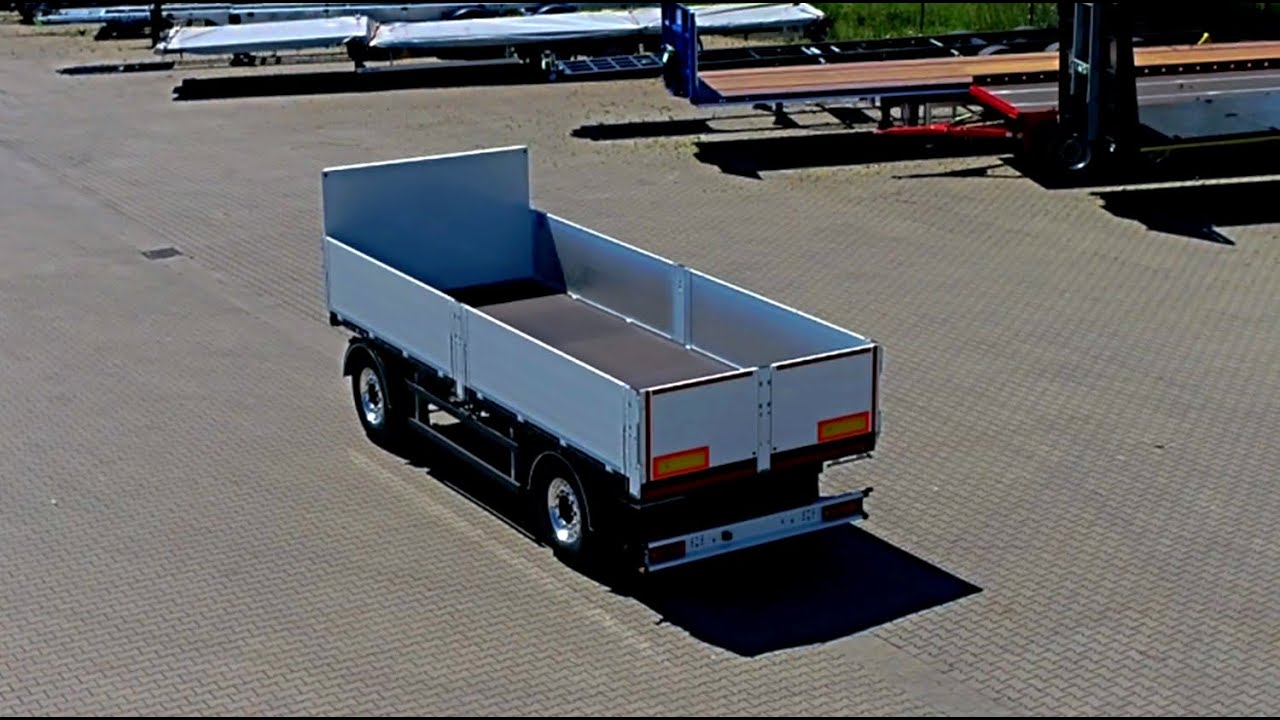 WEB TRAILER Baustoffdrehschemelanhänger