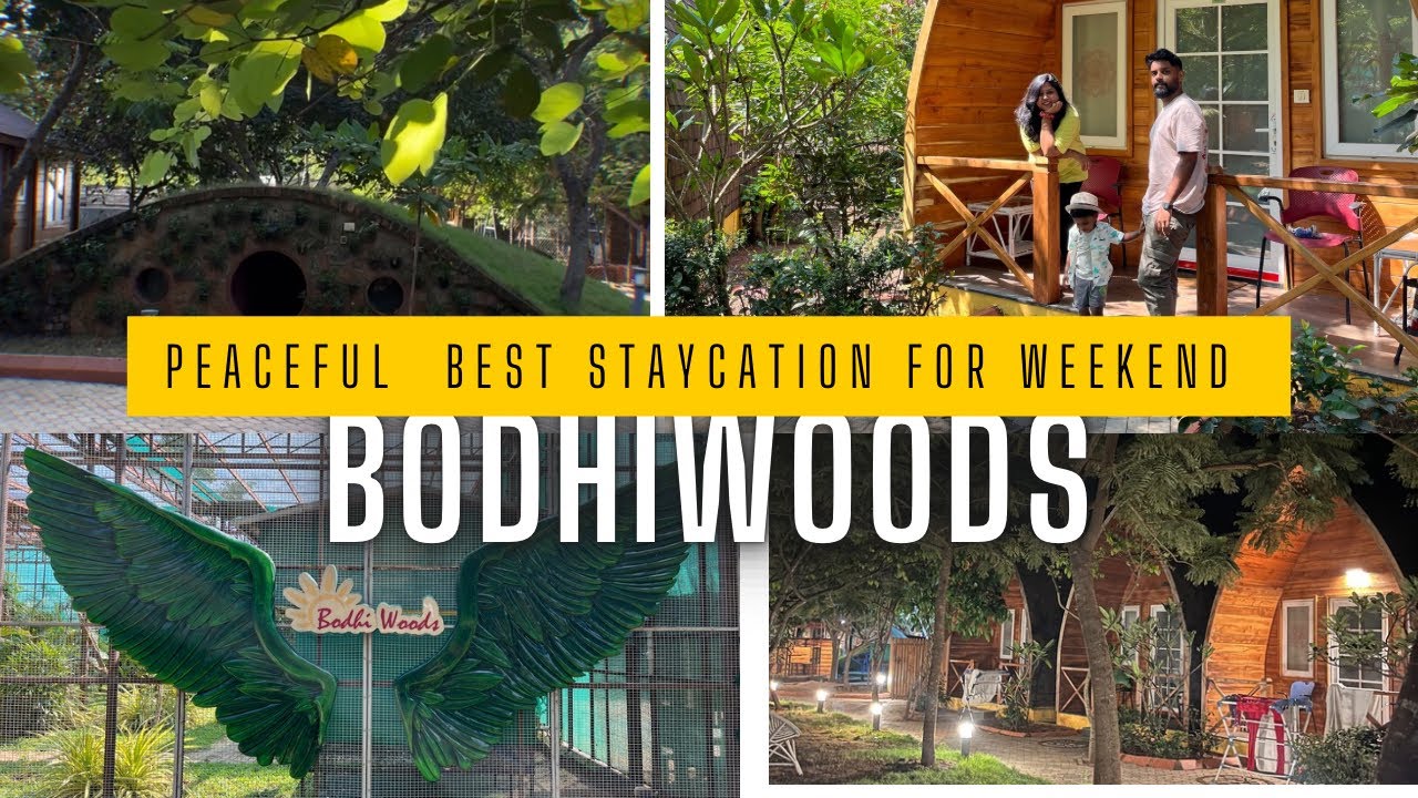 Bodhiwoods resort || worth ahh ?? || 2 day weekend plan | Only resort with Bird Aviary inside resort