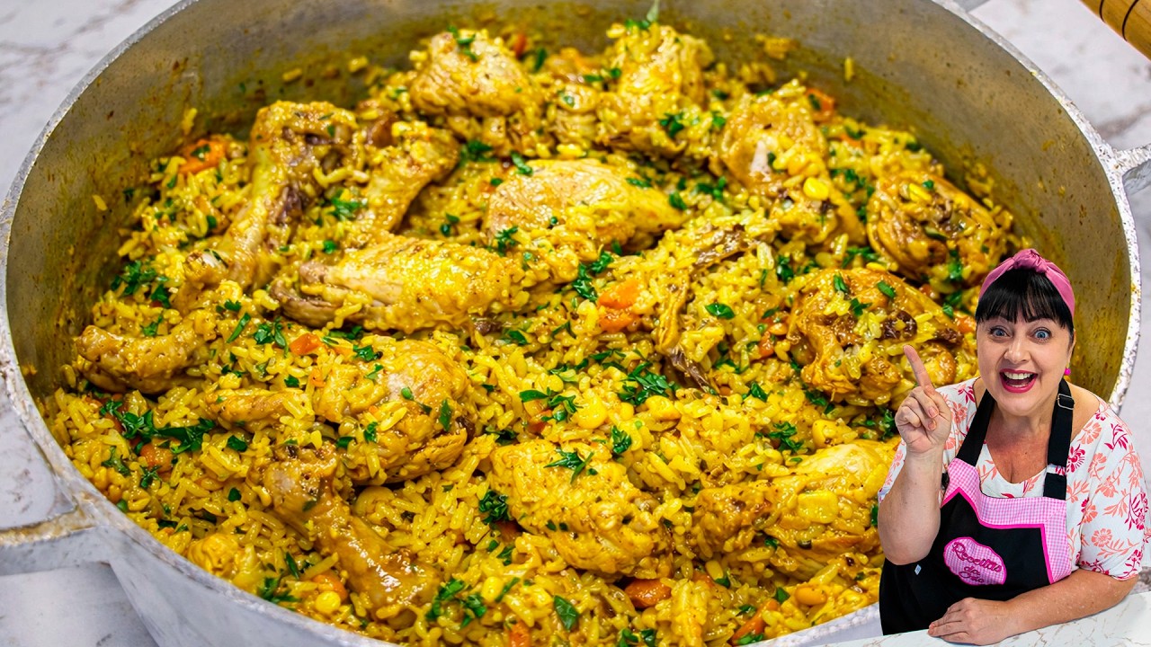 COMO FAZER UMA GALINHADA DELICIOSA E COMPLETA - COMO PICAR FRANGO / RECEITA DE UMA PANELA S&Oacute;