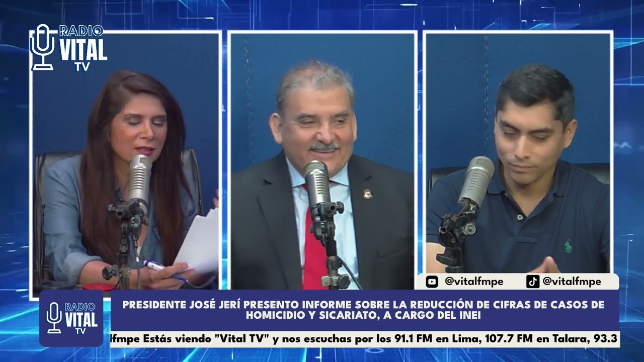 Kluger Aliaga - Exministro del Interior y Frank Casas - Experto en Temas de Seguridad Ciudadana