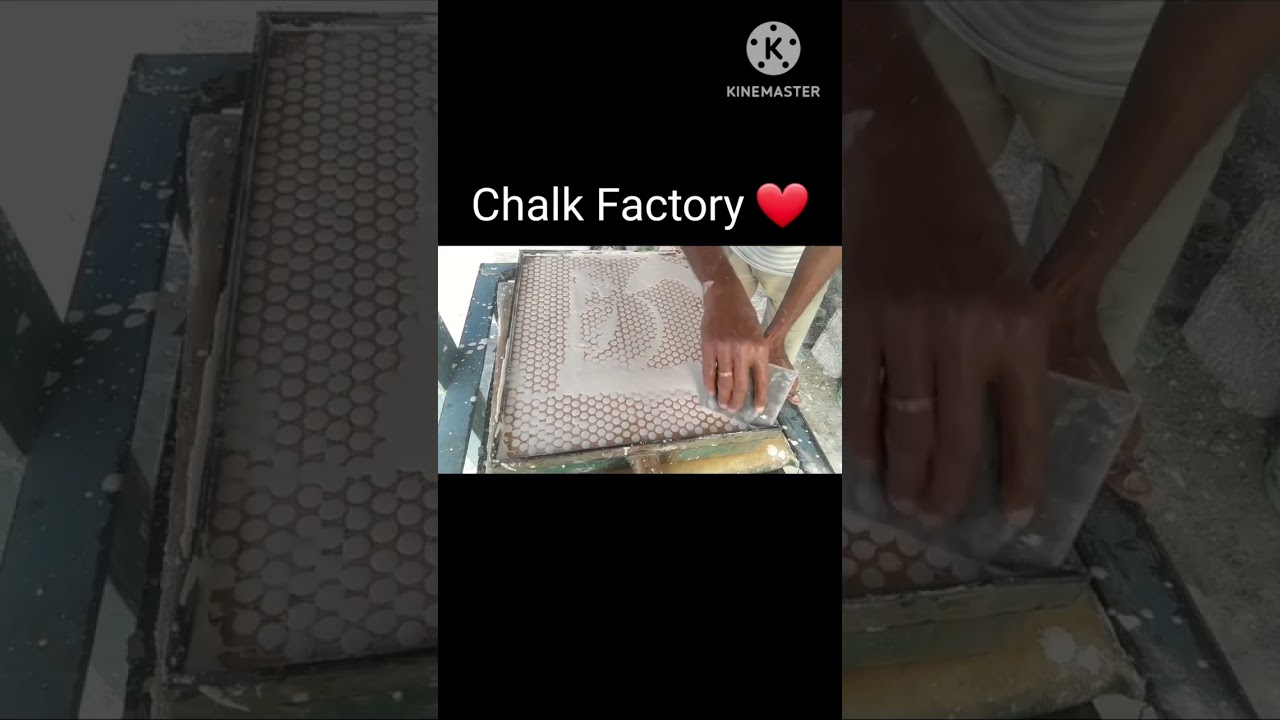 chalk making factory #eatingchalks #chalkfactory #chalkeating #chalkasmr