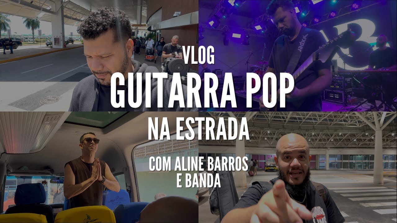 VLOG: GUITARRA POP NA ESTRADA / COM ALINE BARROS PT1