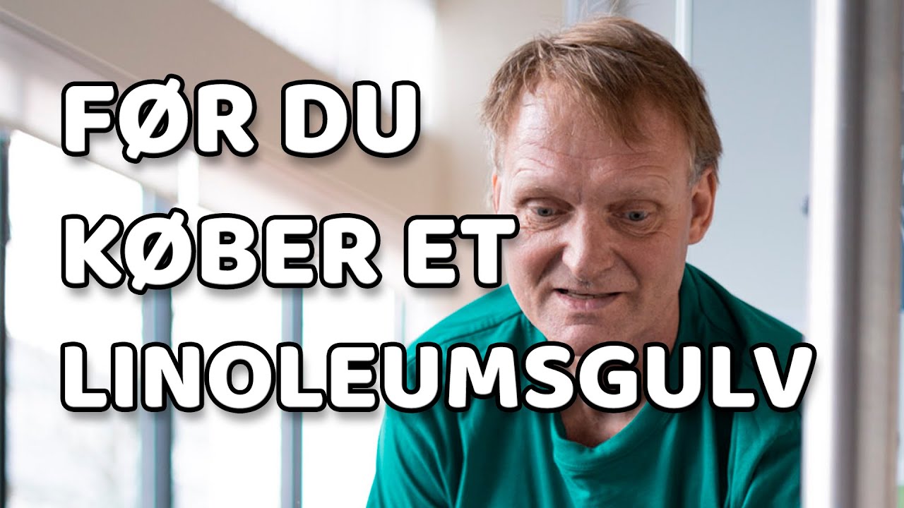Linoleumsgulv - Montering af linoleumsgulv