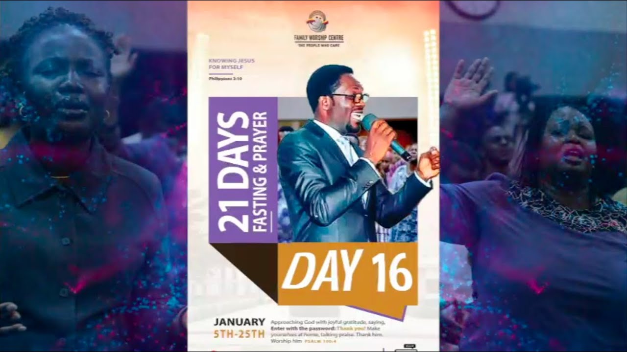 FASTING AND PRAYER || DAY 16 || 20012026