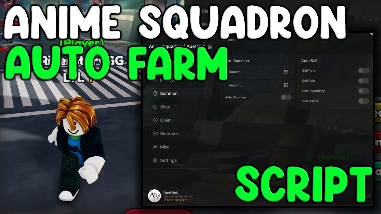 [🩸UPDATE] Anime Squadron Script Auto Farm, Auto Play, Auto Summon - Roblox 2026