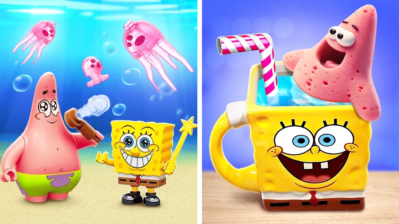 WOW! LEGO SpongeBob Aquarium! 🏖 *I Made A Real Bikini Bottom Fish Tank*