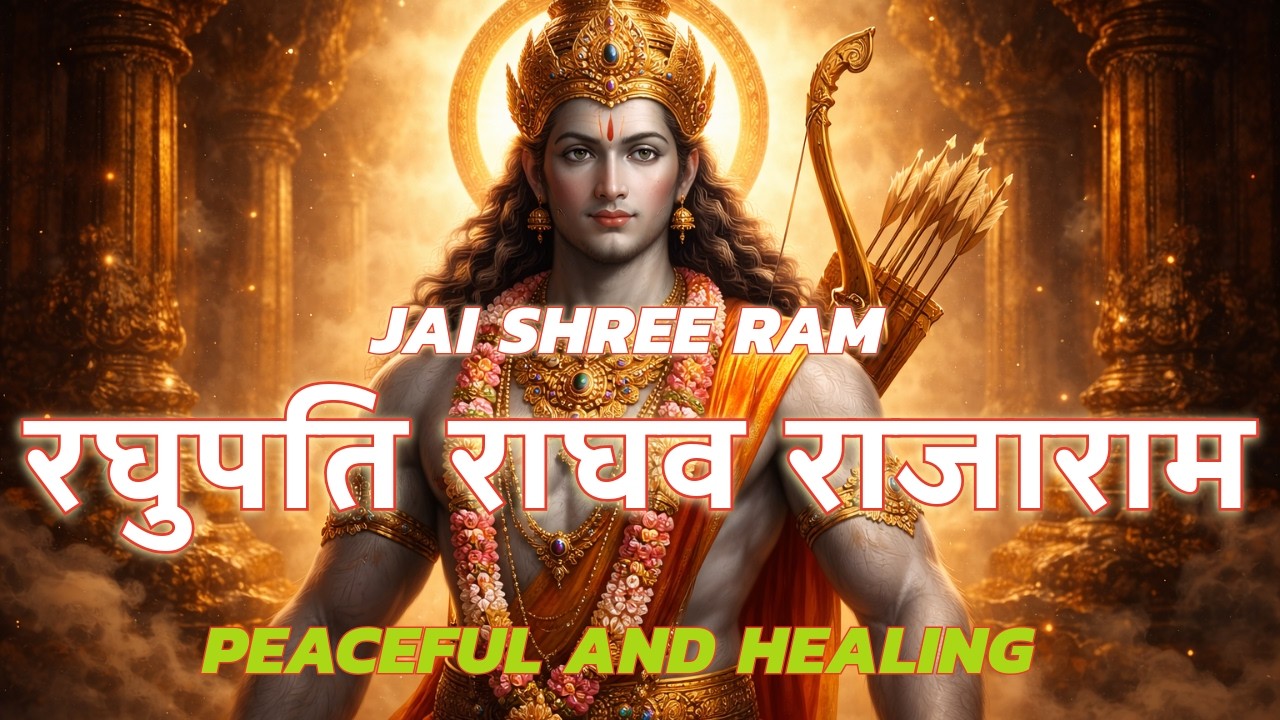 जय श्री राम | Raghupati Raghav Raja Ram | रघुपति राघव राजा राम | Peaceful and Healing