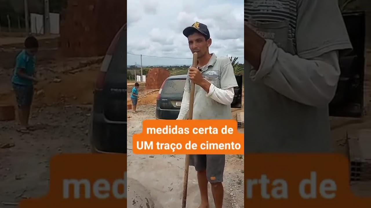 Qual a medida do tra&ccedil;o de massa #Constru&ccedil;&otilde;es #Cimento #Pedreiro #obra