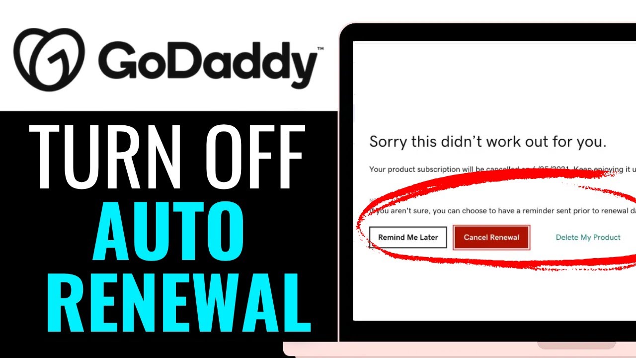 How To Cancel GoDaddy Automatic Renewals 2025 | Turn Off Auto Renewal (RIGHT WAY)