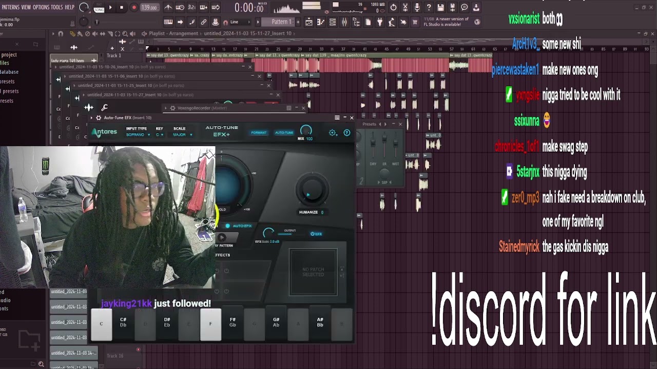 maajins records 2 song and shows 2 hard snippets