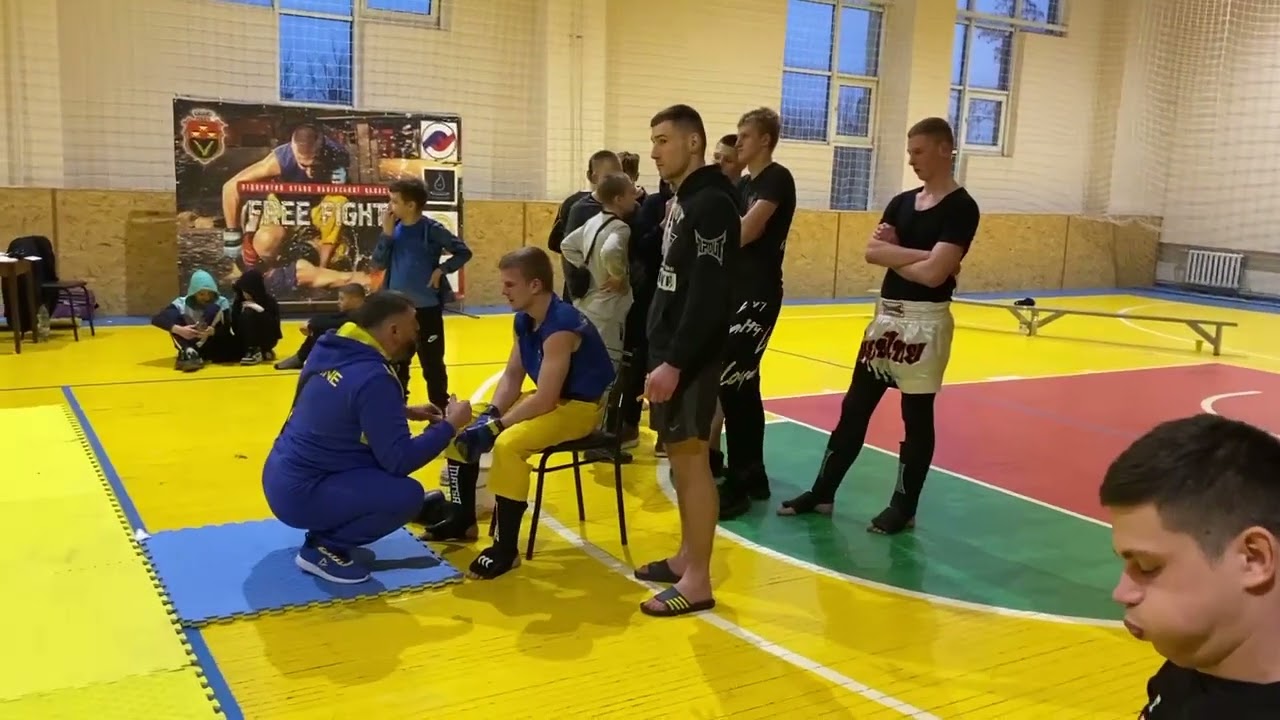 Олег Бенькалович  до 63кг.фінал кубка Льв. обл. фрі-файт