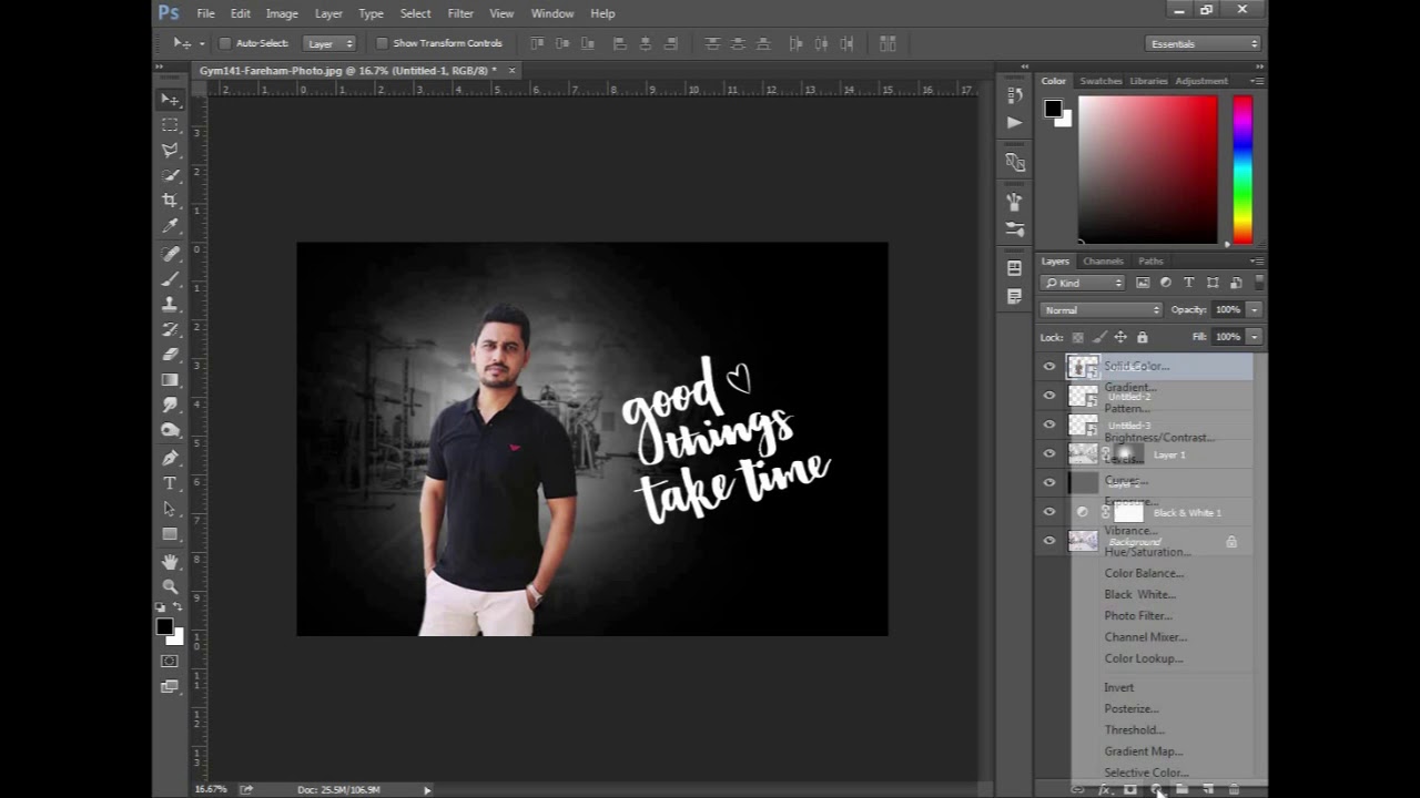CB Edit | Photoshop Tutorial | Color Effect