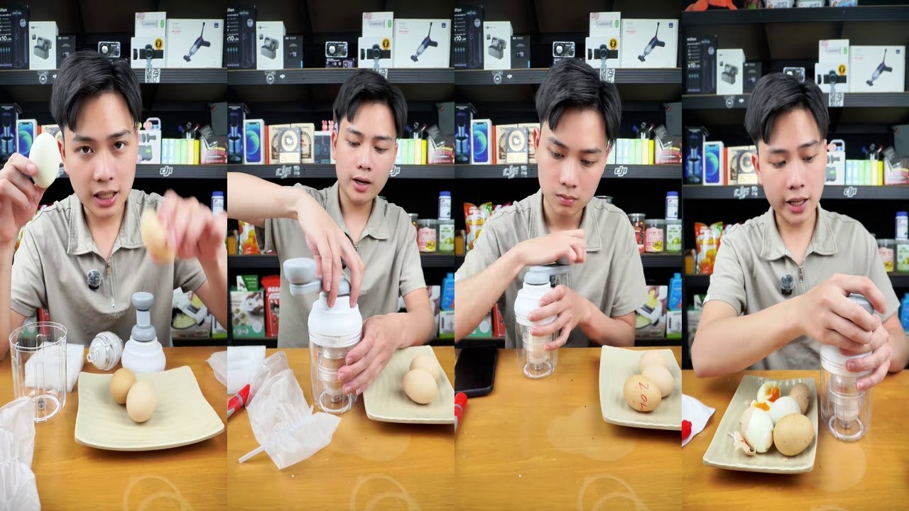 REVIEW MÁY TRỘN TRỨNG XOAY TAY PHIÊN BẢN CAO CẤP