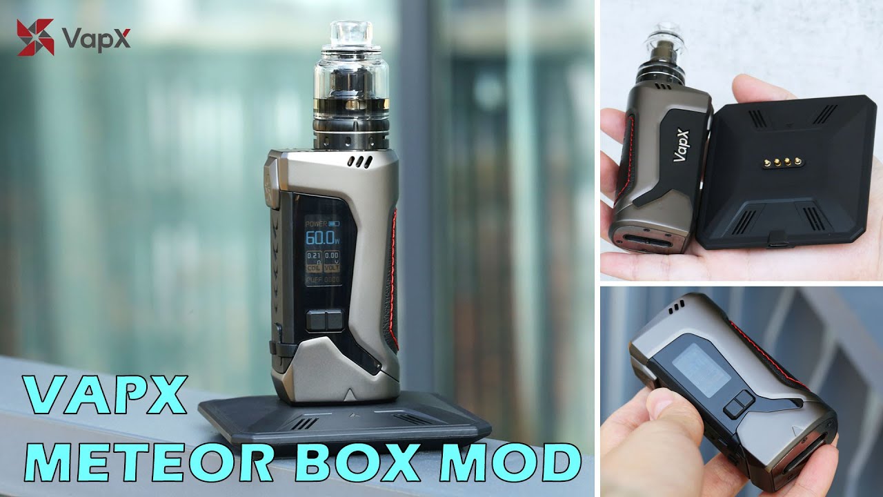 VapX Meteor 510 Box Mod | Super Charging 12mins | Elegomall
