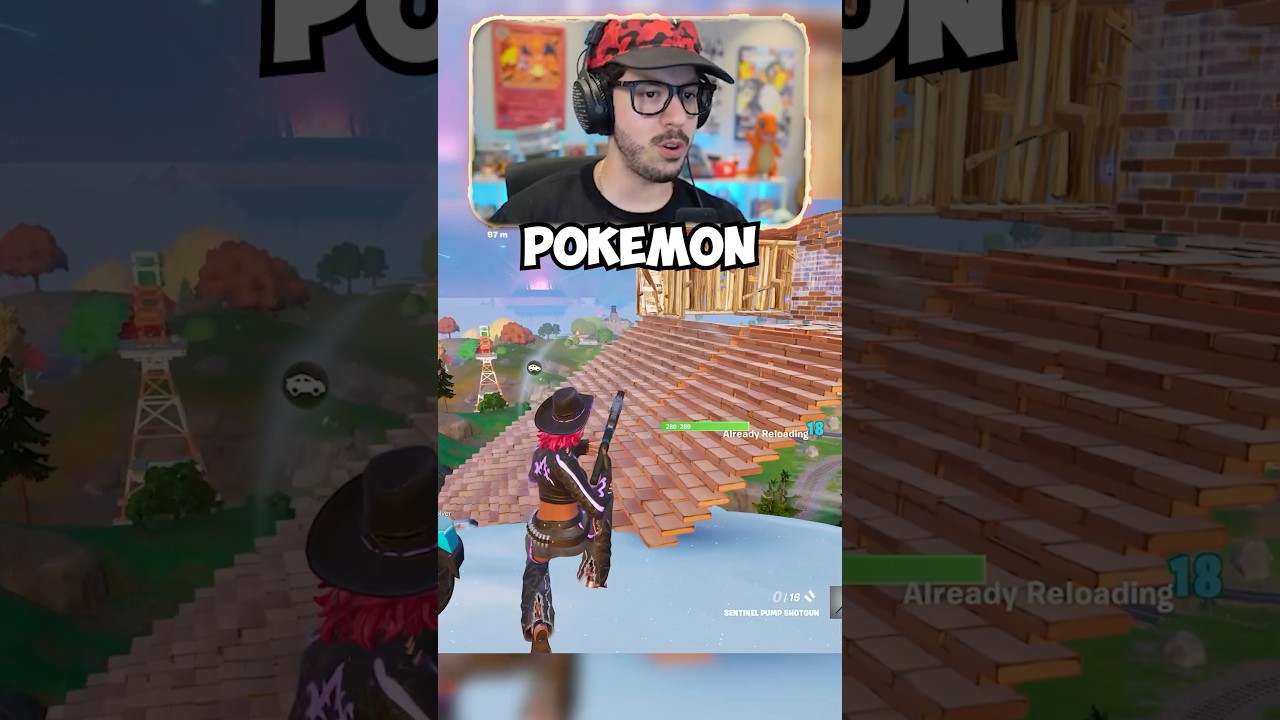 Магазин покемонов в Fortnite?