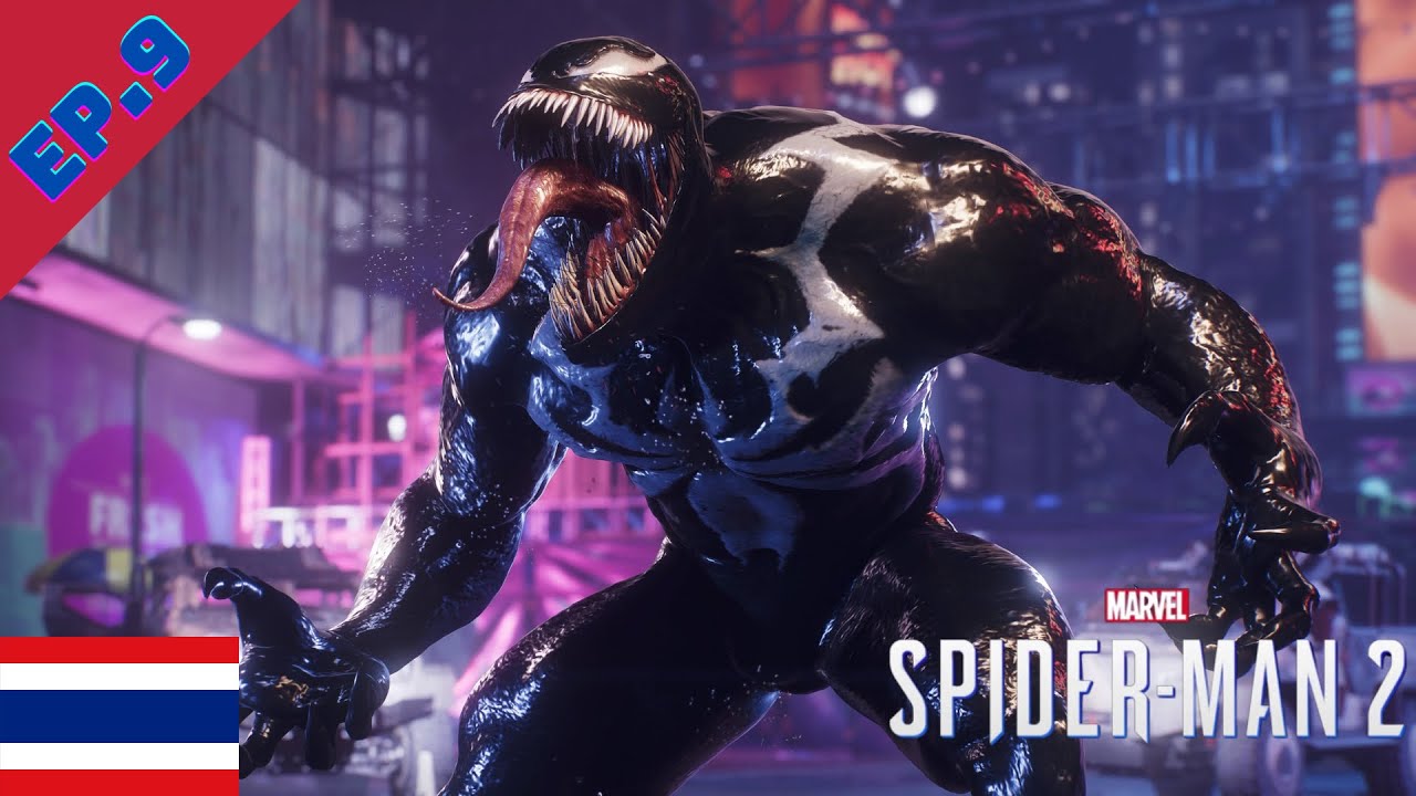 Spider-Man 2 Venom ที่ร้ายกาจกับเครเวนที่อยากตุยเย่ตึงมือมากกก 