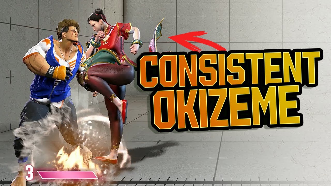 Chun Li Consistent Head Stomp Okizeme