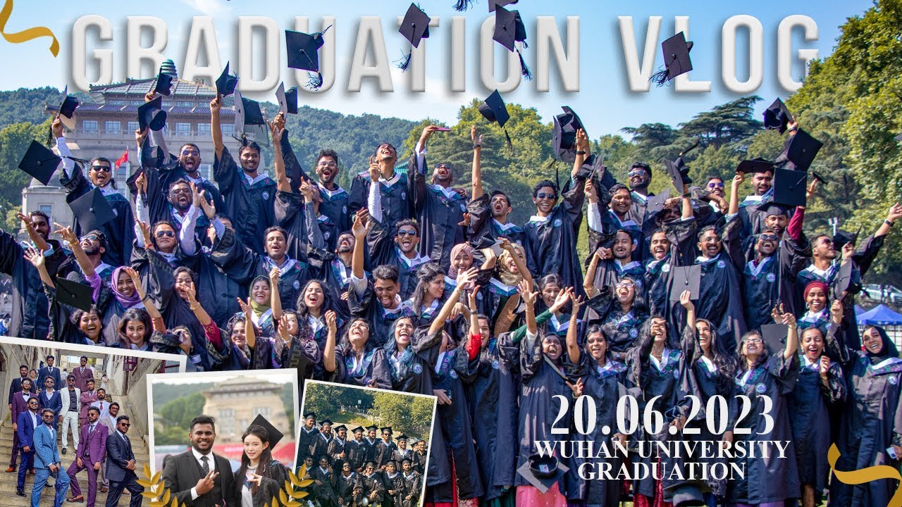 GRADUATION  VLOG🎓|BATCH2K17|wuhanuniversity|vlog#12|chinamallu vlog #wuhan #wuhanuniversity #china