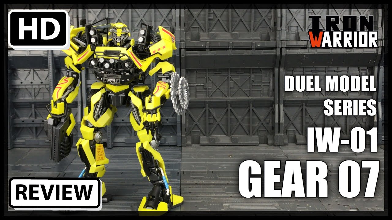 Iron Warrior Duel Model Series IW-01 GEAR 07 Transformers 2007 RATCHET DMK