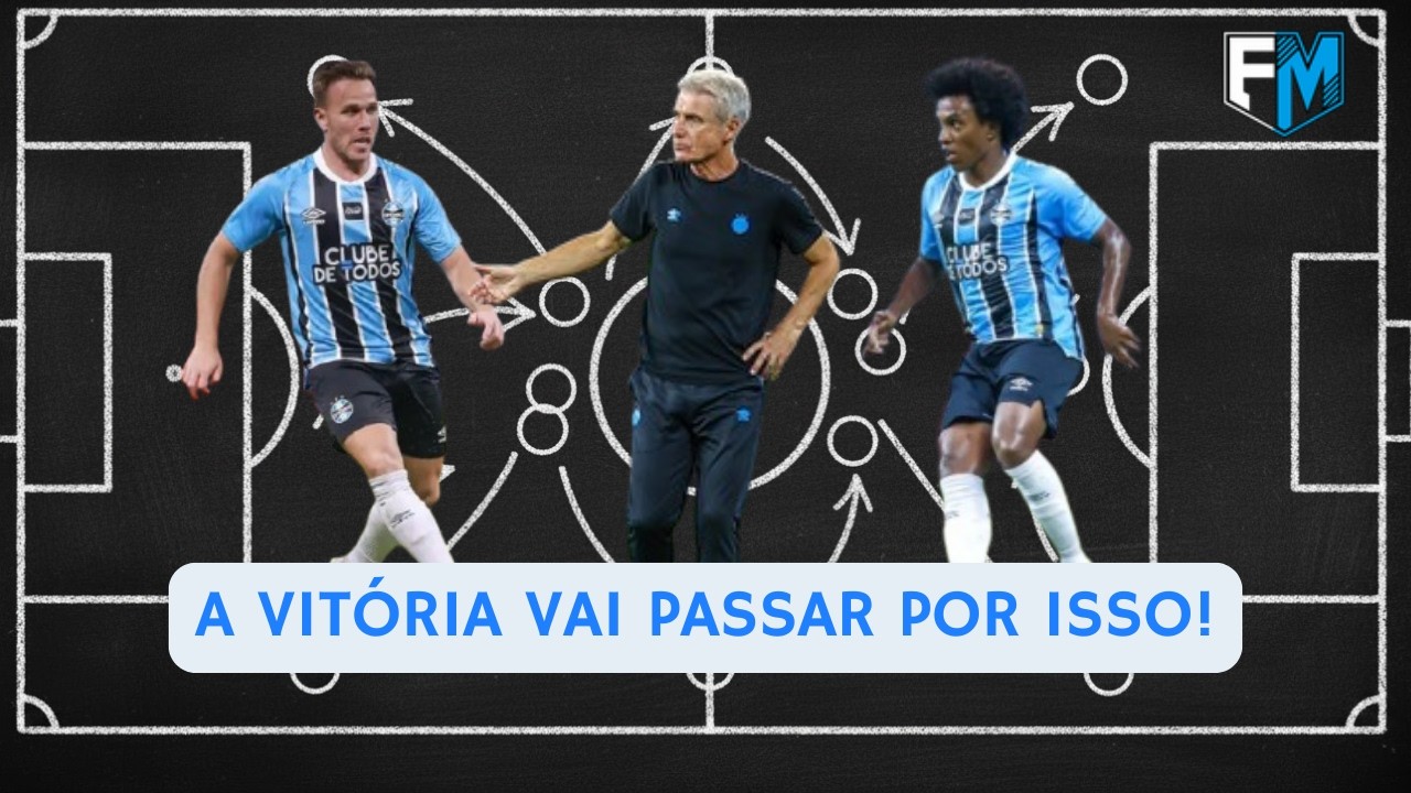 O GRÊMIO PRECISA APROVEITAR ESSES ESPAÇOS PARA VENCER O SÃO PAULO | ANÁLISE TÁTICA