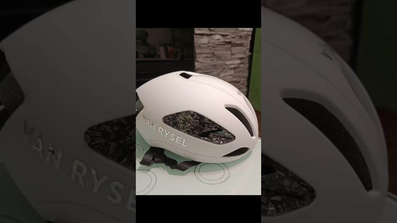 Van Rysel FCR Cycling Helmet Upgrade: DIY Forged Carbon Look!