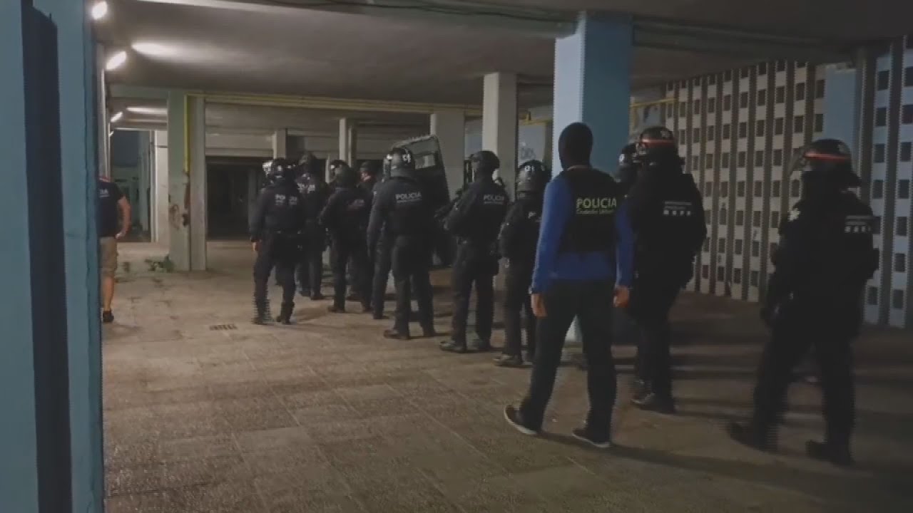 Nou detinguts en una operació antidroga a Camp Clar