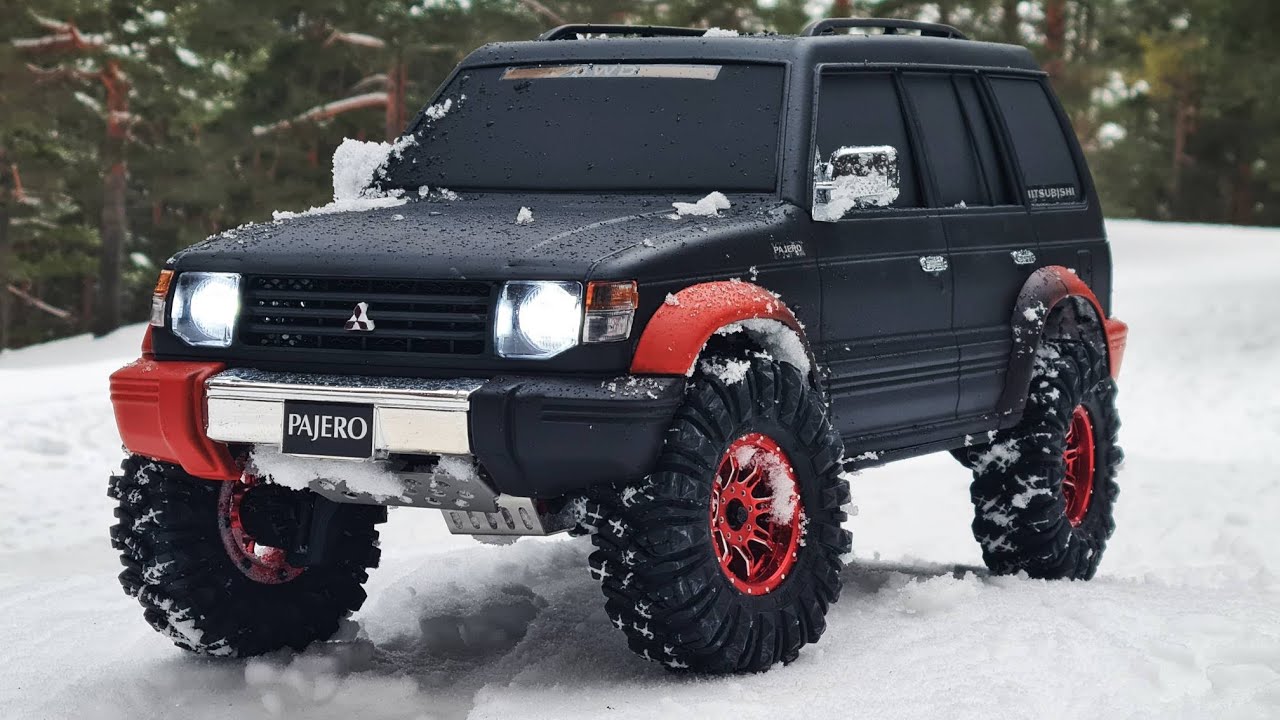 Mitsubishi Pajero 4x4 из Китая! ... Самый дешевый в России и проходимый. На шасси Traxxas TRX-4