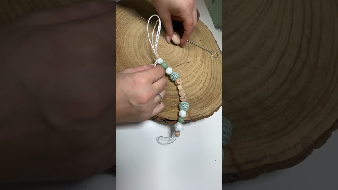 Schnullerkette selber machen