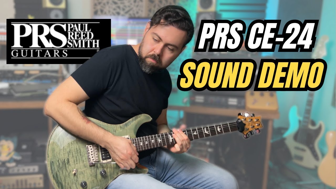 PRS CE-24 USA | Sound Demo (NO Talking / NO Hablado)