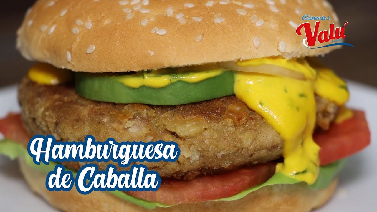 HAMBURGUESA DE FILETE DE CABALLA