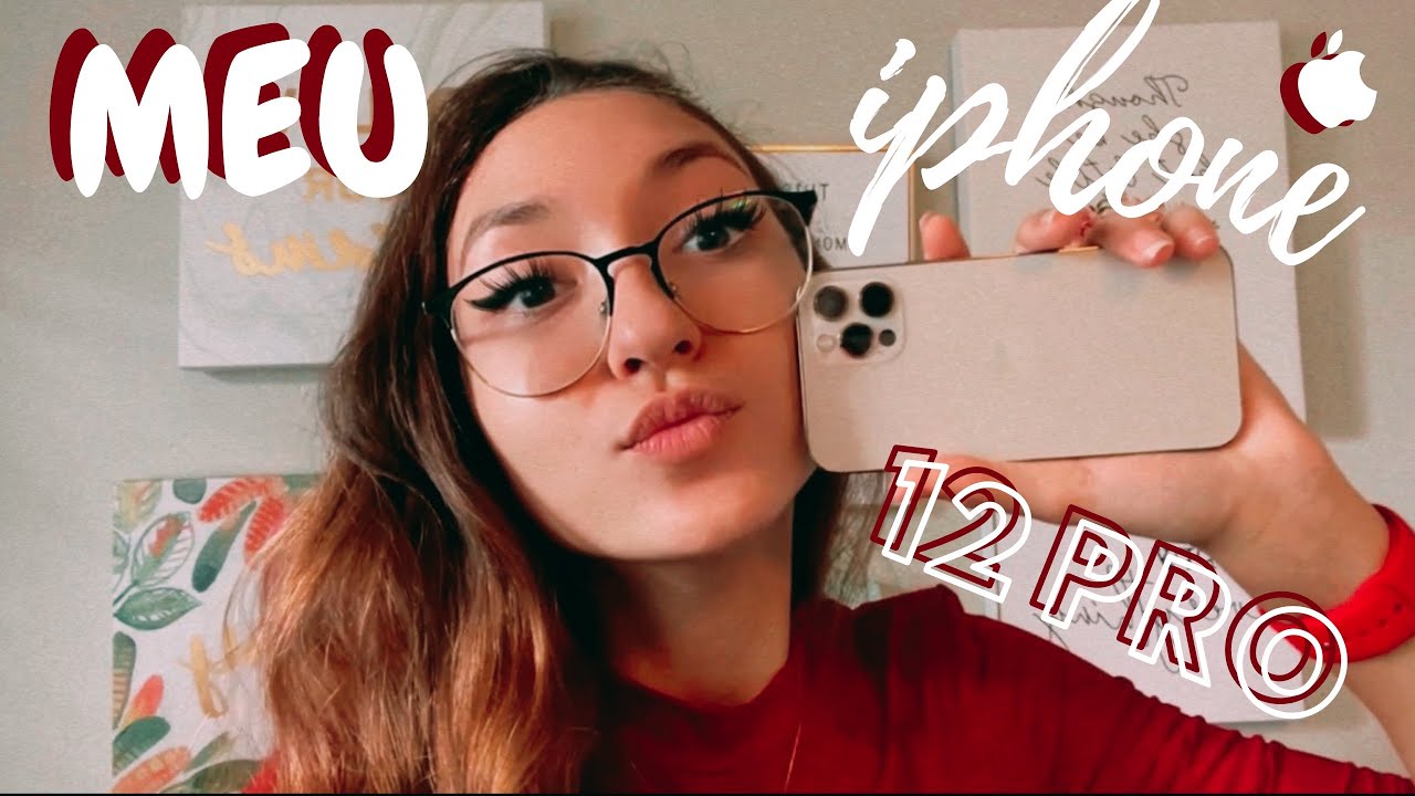 MEU NOVO IPHONE 12 PRO ✨❤️🍎
