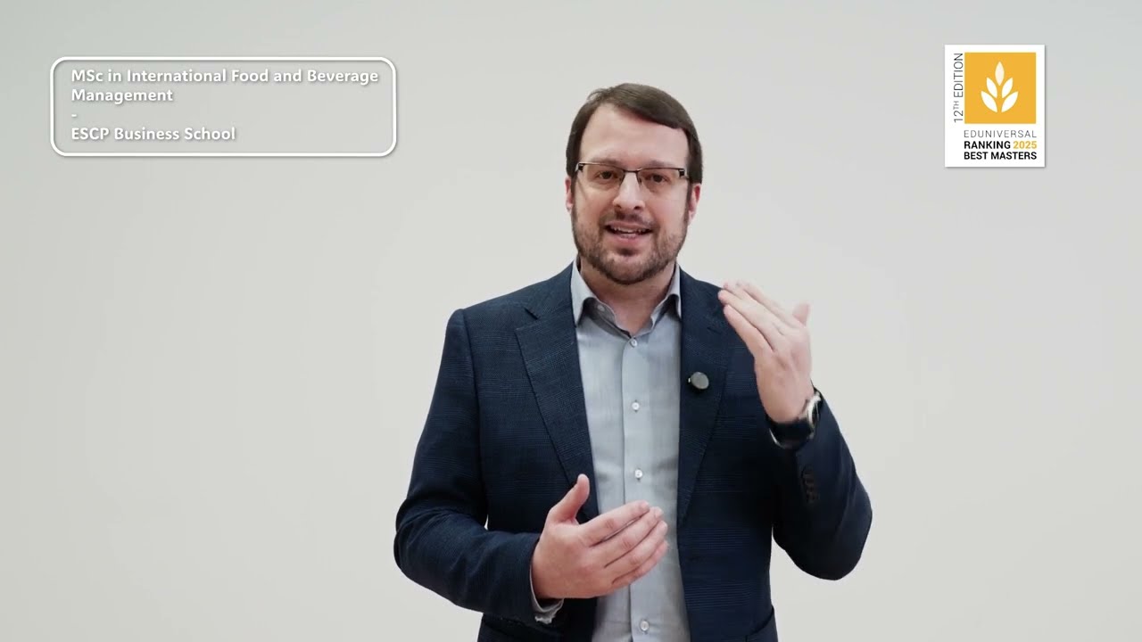 Francesco VENUTI & Regina BRIX, Master in International Food and Beverage Management, ESCP BS