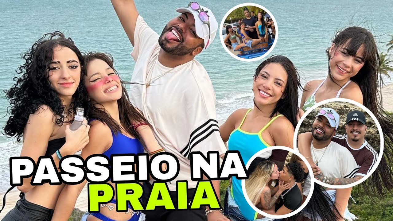 🔥 HYTALO SANTOS LEVA SUA TURMA PARA PRAIA DE JOÃO PESSOA