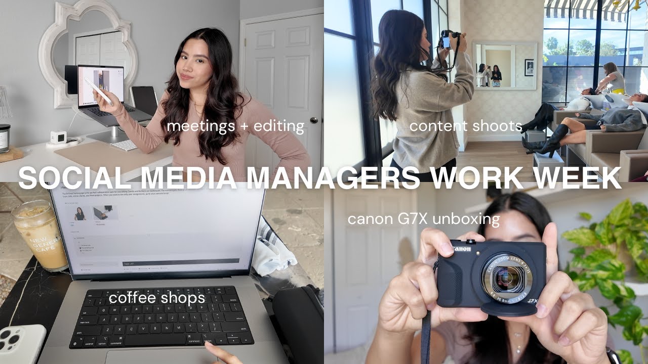 A work week in the life of a Social Media Manager | Refined by Camila