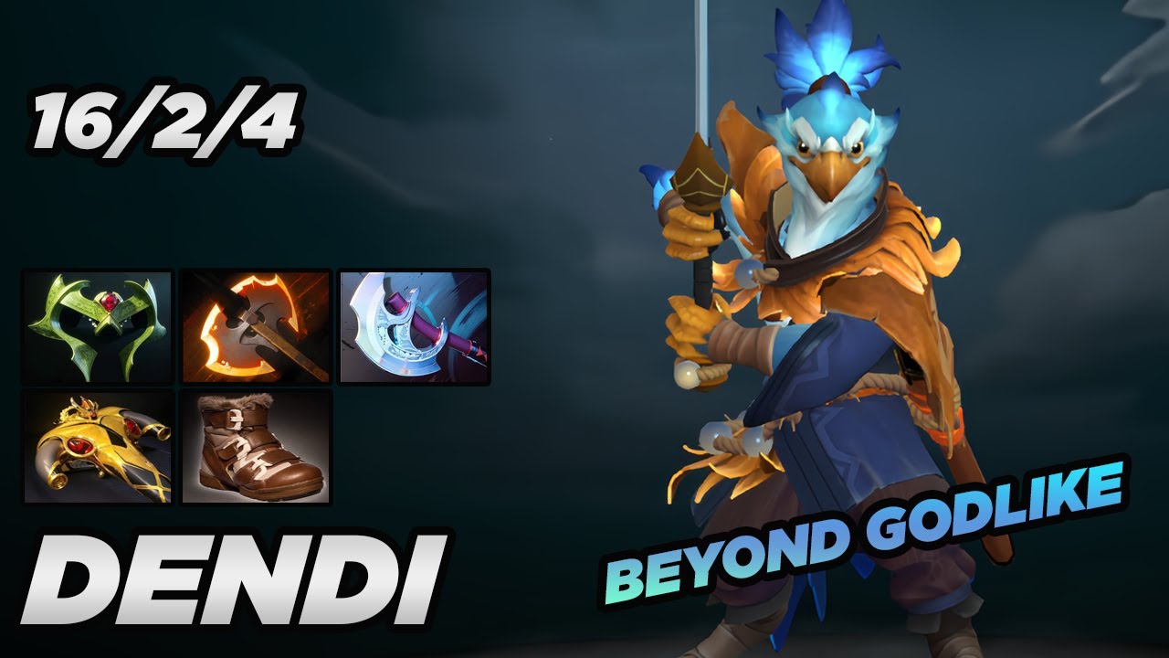Dendi Kez Carry | Chicken Power! | KDA: 16/2/4 - Dota 2 Gameplay