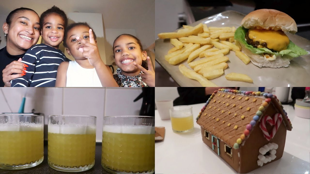 VLOGMAS #19 GINGERBREAD HUISJES VERSIEREN & LEKKER COCKTAIL RECEPT🍸