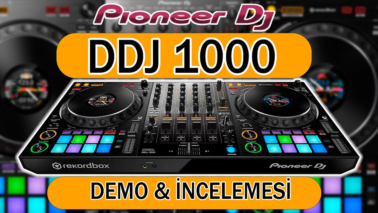 PIONEER DDJ 1000 RECORDBOX DJ CONTROLLER  ( En iyi dj controller )