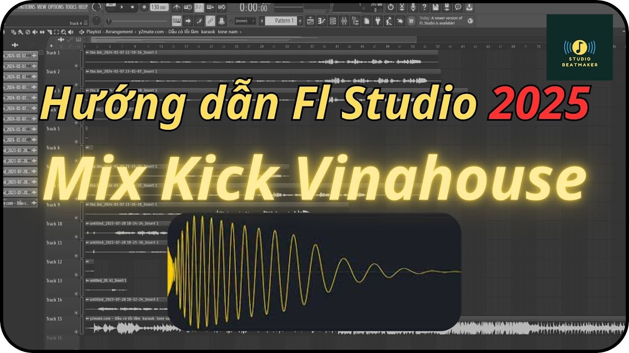 Mixing Kick Vinahouse như thế nào? Studio Beat Maker