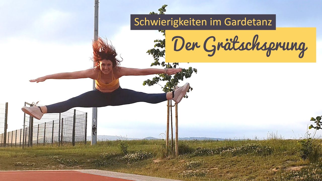 Der Grätschsprung | Gardetanz Elemente im Fokus