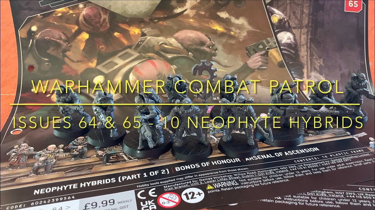 Warhammer Combat Patrol — Выпуски 64 и 65 — 10 гибридов-неофитов