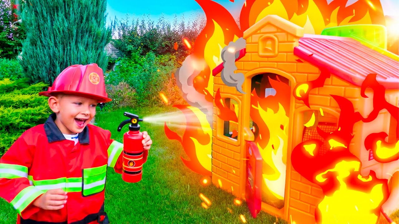 Dani the Firefighter Adventure for Kids 🚒✨