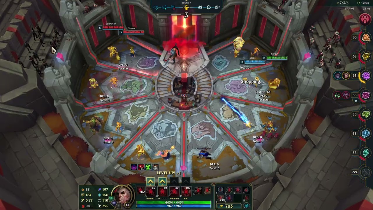 LoL Arena 3rd place Swain+Sylas