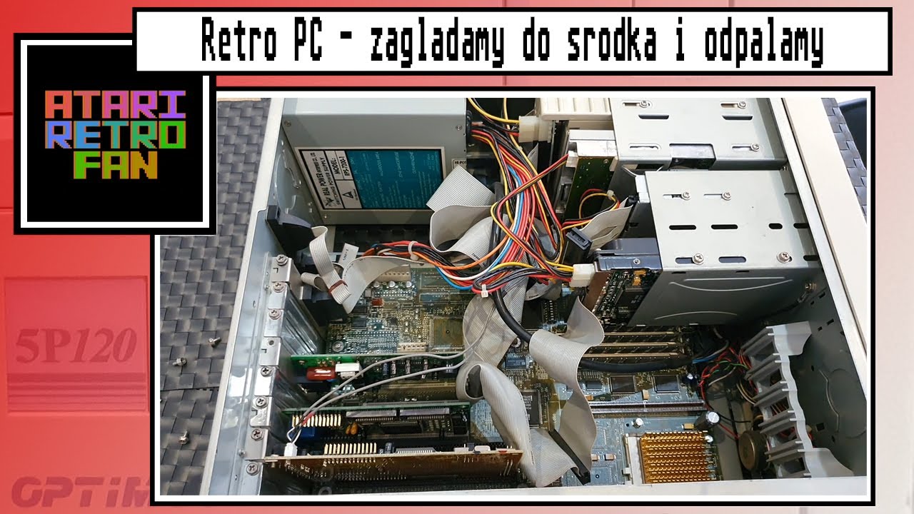 Retro PC - zaglądamy do środka i odpalamy