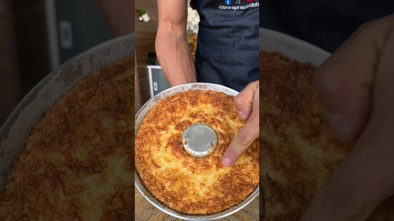 Bolo cocada assim voc&ecirc; nunca comeu! #receitas #bolo #cocada￼