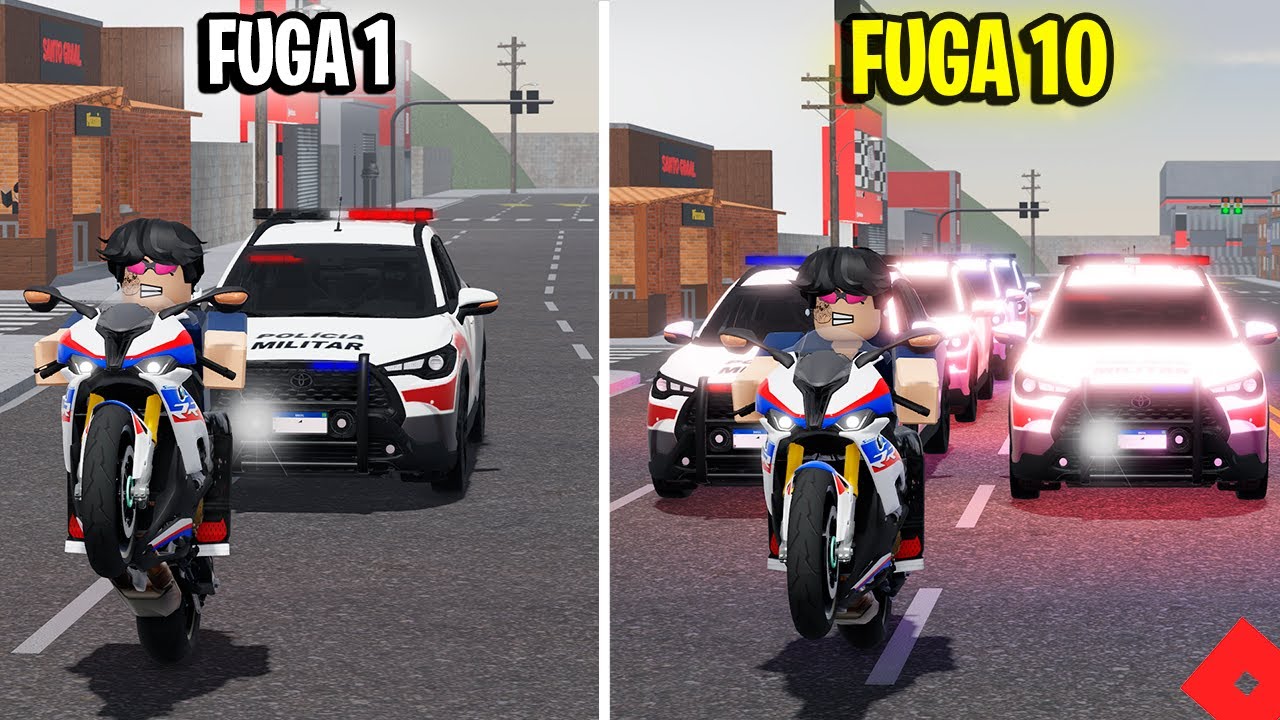 A cada BATIDA de MOTO  Surge um Novo POLICIAL! 😱🚔 ROBLOX RP