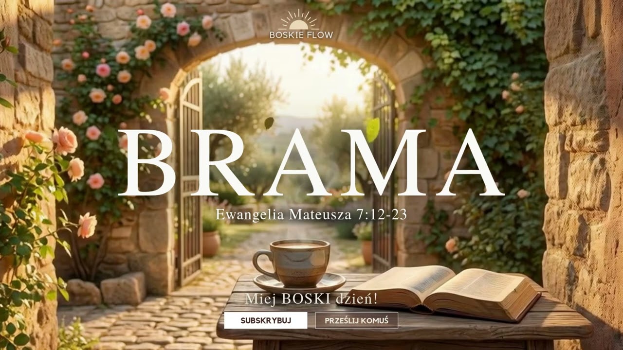 Biblia w rytmie R&B |  BRAMA do nieba | Ewangelia Mateusza 7:12–23 |Boskie Flow