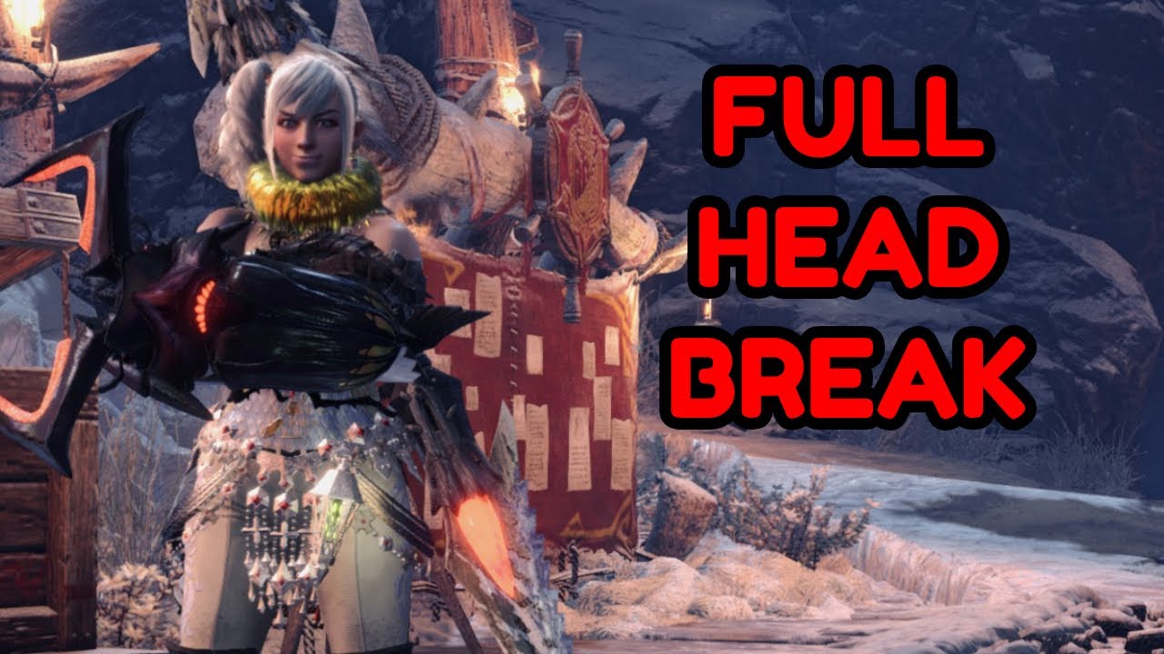 Breaking Shara's Head Experience In Monster Hunter Iceborne