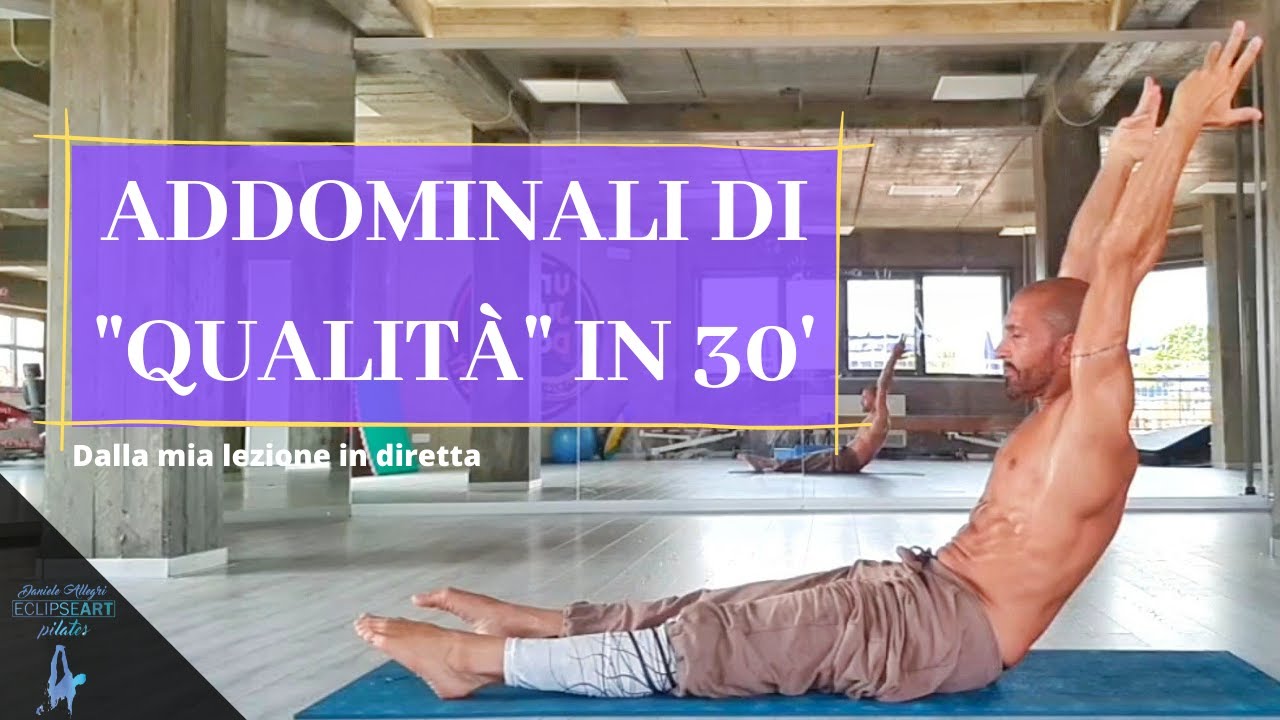 ADDOMINALI DI QUALITA' IN 30'